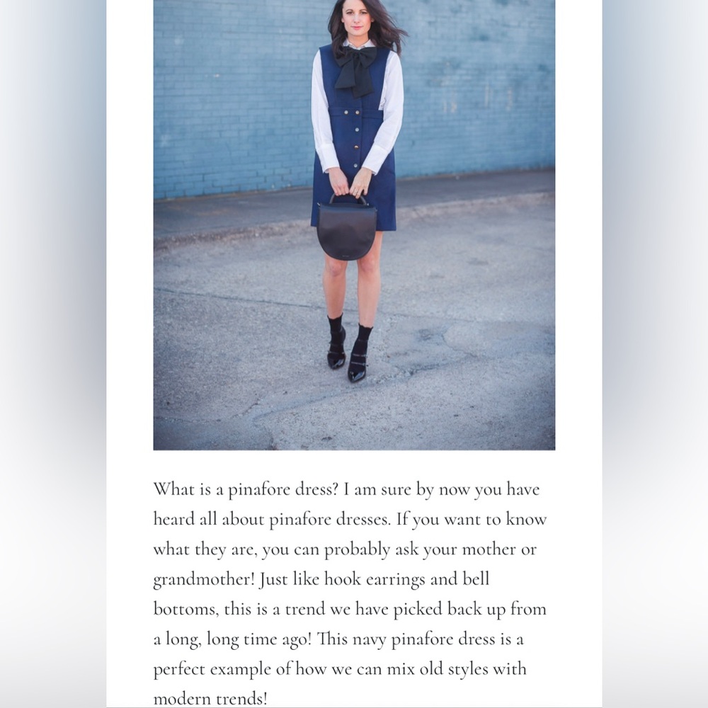 26-28W Gray Avenue Pinafore/Dress - Picture 11 of 11